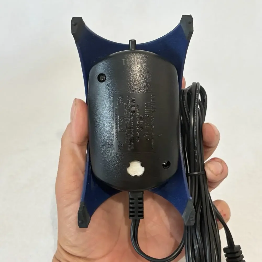 Tetra Whisper 10 Gallon Aquarium Air Pump 77851-900 Quiet Fish Tank Aerator NEW